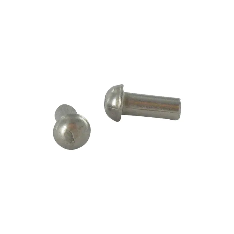1 x Rivet à frapper PLEINS Tête ronde TR 3.5X20 Inox