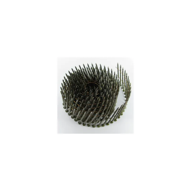 1 x Vendues en rouleau de 400 Pointes Acier brut Tête plate 2.1X30