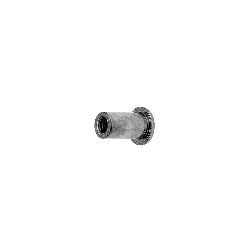 1 x Ecrou aveugle Acier zingué M10 12X17.5 Tête plate