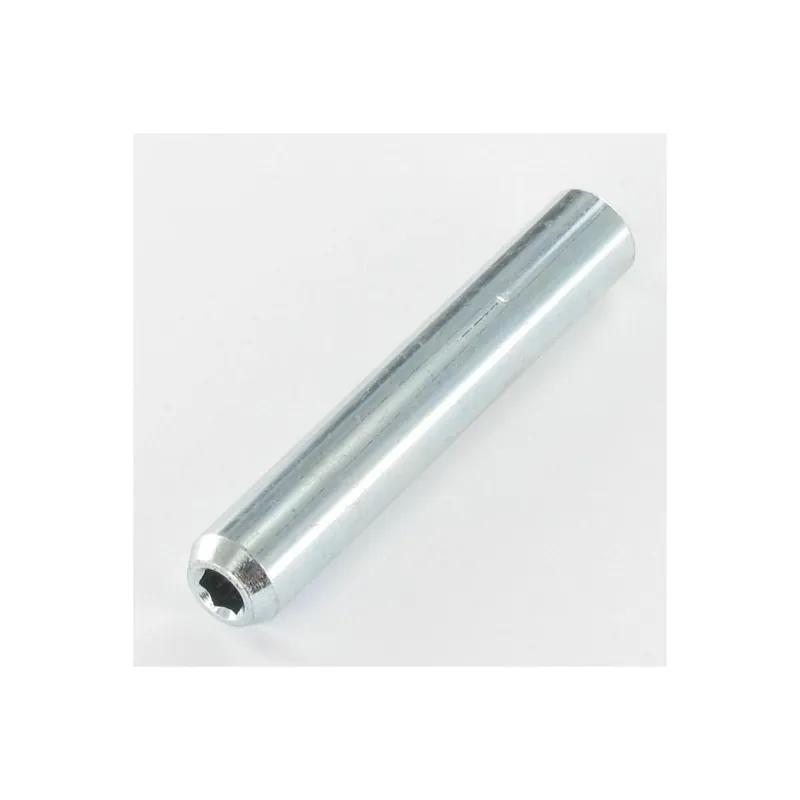 1 x Goupille Cylindrique Taraudée 9X53 Filetée sur M6X27 Clé de 4 HC4 Acier zingué