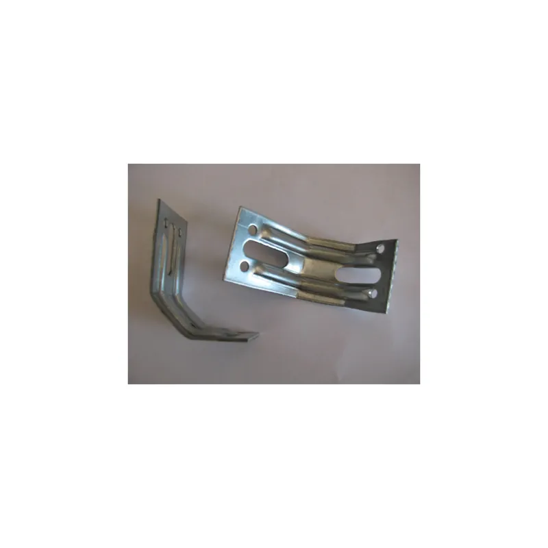 1 x Equerre de fixation réglable 70X55X40 Epaisseur 2 Acier zingué