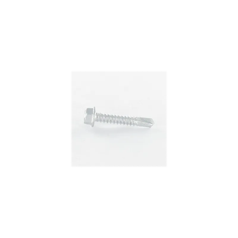 1 x Vis autoperceuse Bimétal Tête hexagonale TH Embase collerette Foret Long 6.3X25
