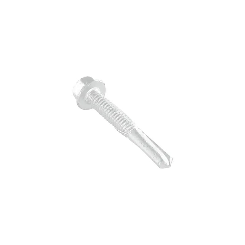 1 x Vis autoperceuse Bimétal Tête hexagonale TH Embase collerette 5.5X38 Bimétal Acier / Inox A2