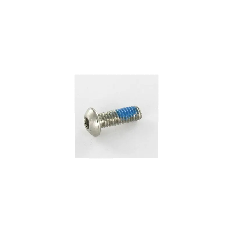 1 x Vis métaux Inox A2 BHC (Tête Bombée Hexagonal creux) M4X12 Clé de 2.5 HC2.5 Filetage total Frein filet