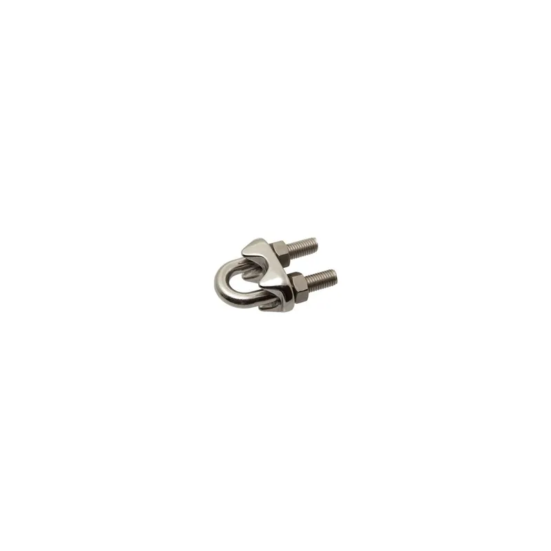 1 x Serre cable étrier Inox A4 Pour Câble De Diamètre 22