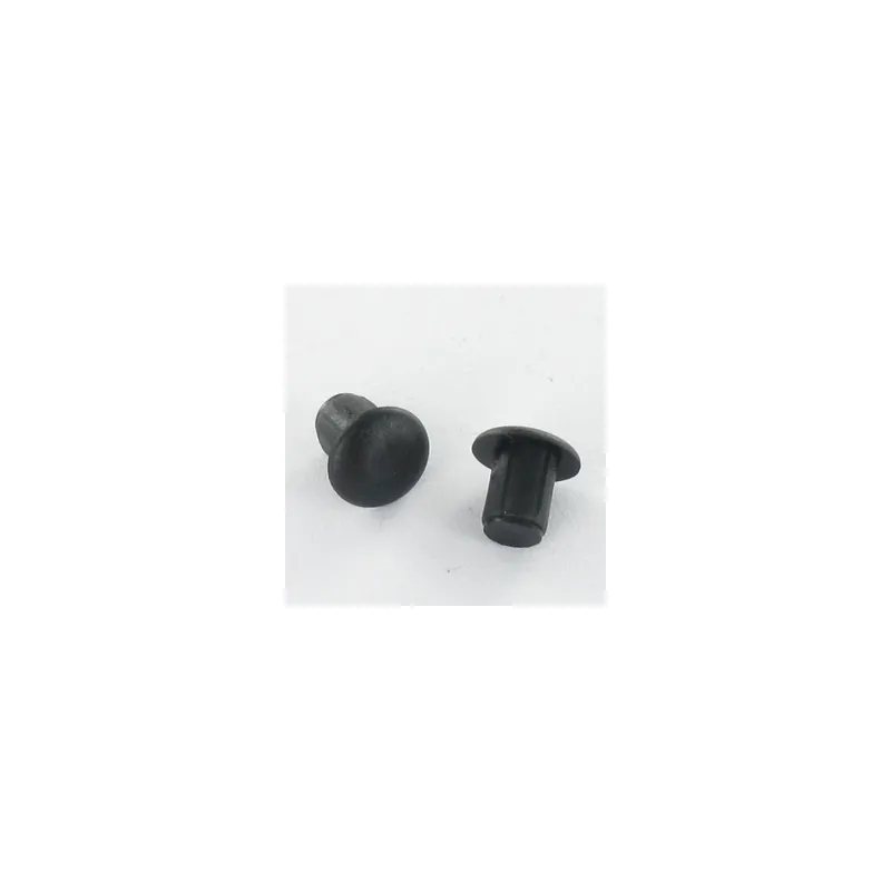 1 x Bouchon Diamètre du corps 8 Diamètre de tête 15 Longueur sous tête 6.3 Polyethylène noir