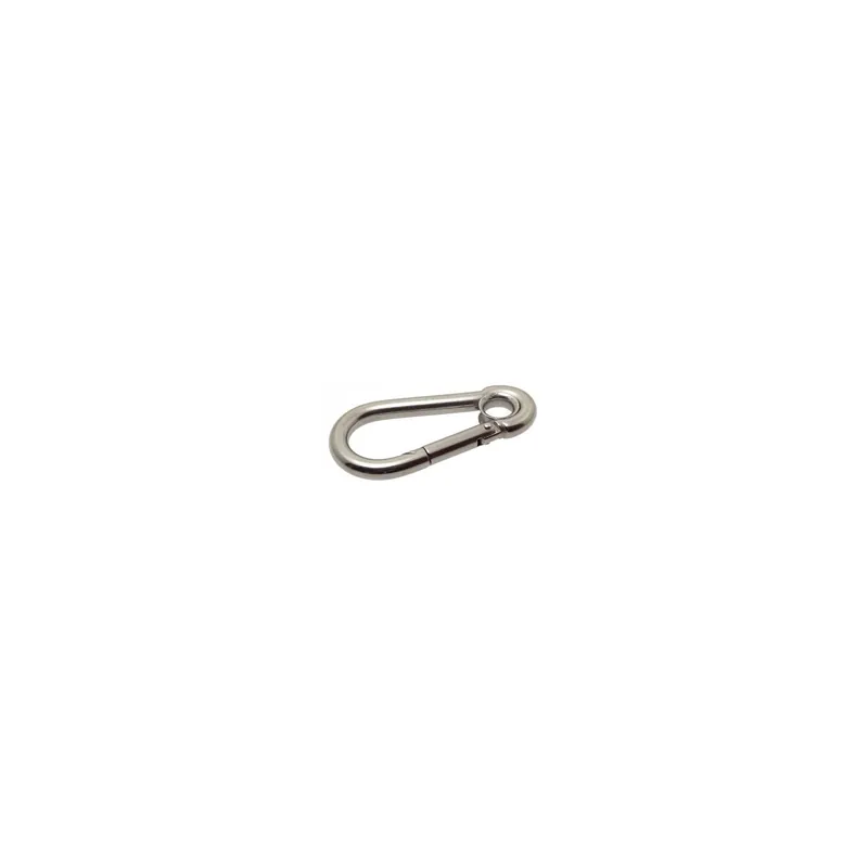 1 x Mousqueton à oeil Inox A4 Diamètre 12