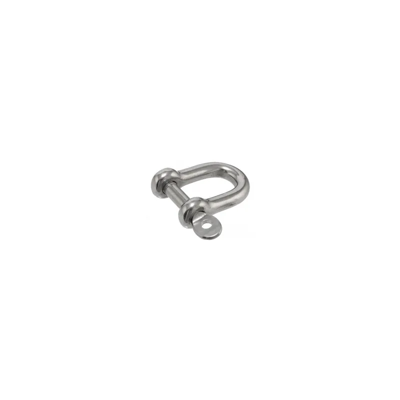 1 x Manille Droite Forgée axe imperdable Inox A4 Diamètre 12
