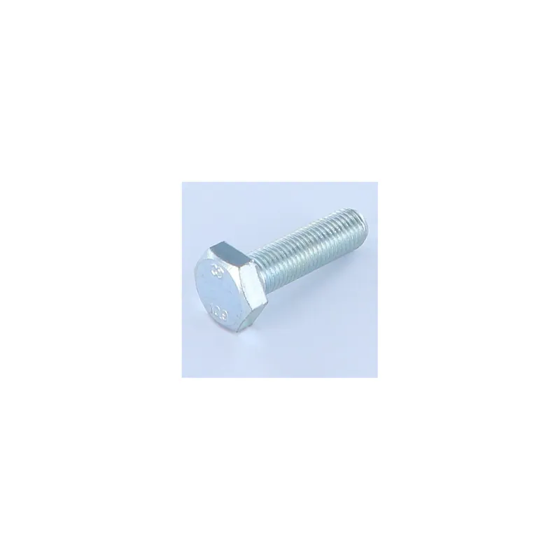 1 x Vis métaux Tête hexagonale TH M16X40 Classe 10.9 Filetage total Pas fin Pas de 150 Acier zingué
