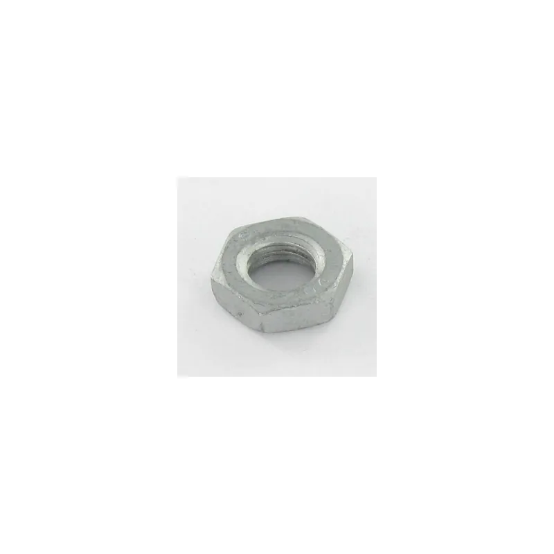 1 x Ecrou hexagonal bas hm/contre Ecrou M8 Acier brut Géomet 500A