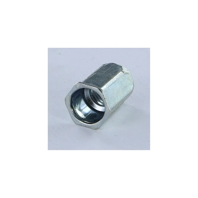 1 x Ecrou A sertir Hexagonal Tête Réduite M5X14.5 Acier zingué ACRTH