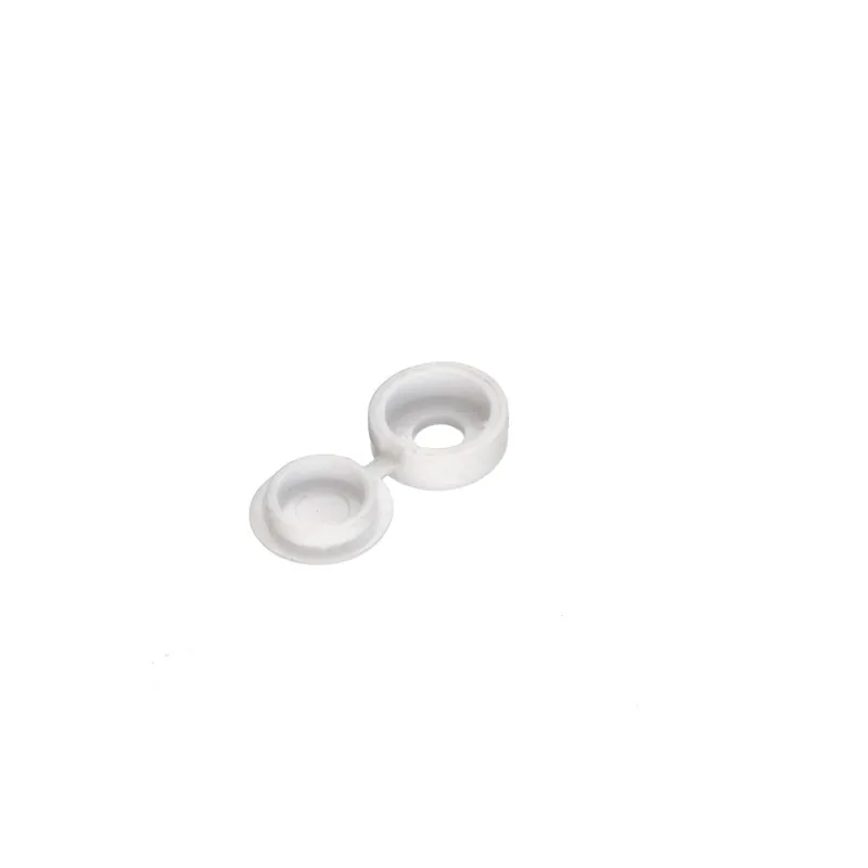 1 x Cache Rivet Polyéthylène Blanc