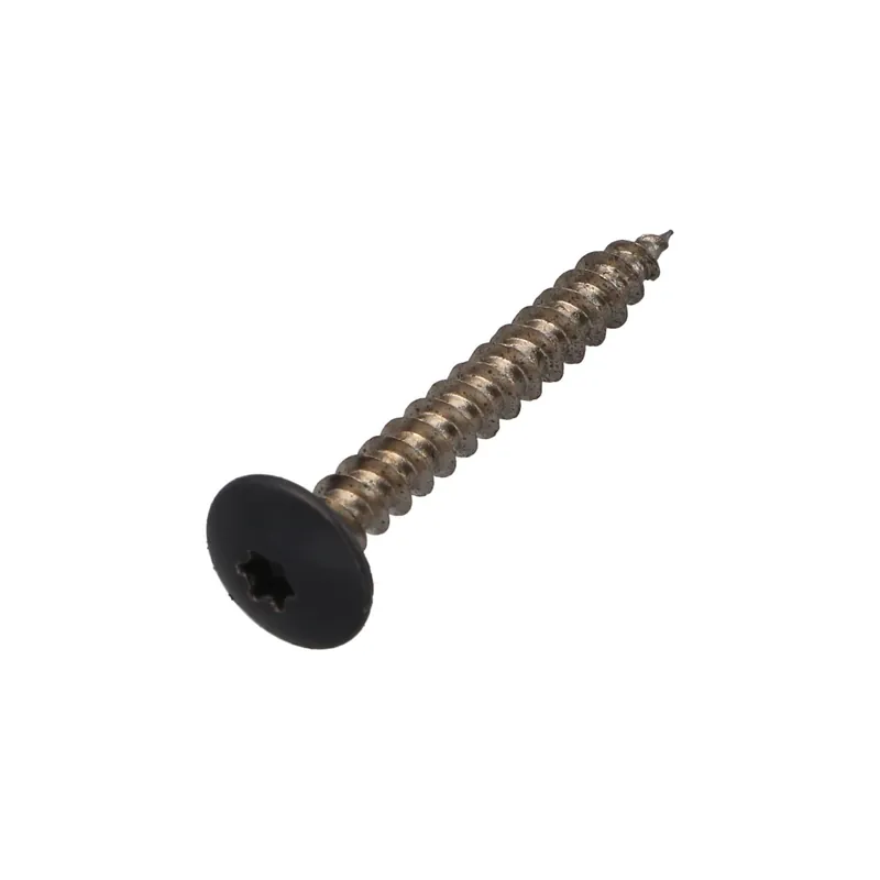 1 x Vis Penture 5X40 Filetage total TORX T20 Acier zingué RAL7015 gris ardoise