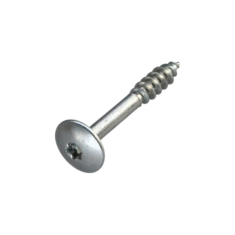 1 x Vis Penture 7X50 Filetée sur 23 TORX T30 Acier zingué 200 Heures brouillard salin sans rouille rouge