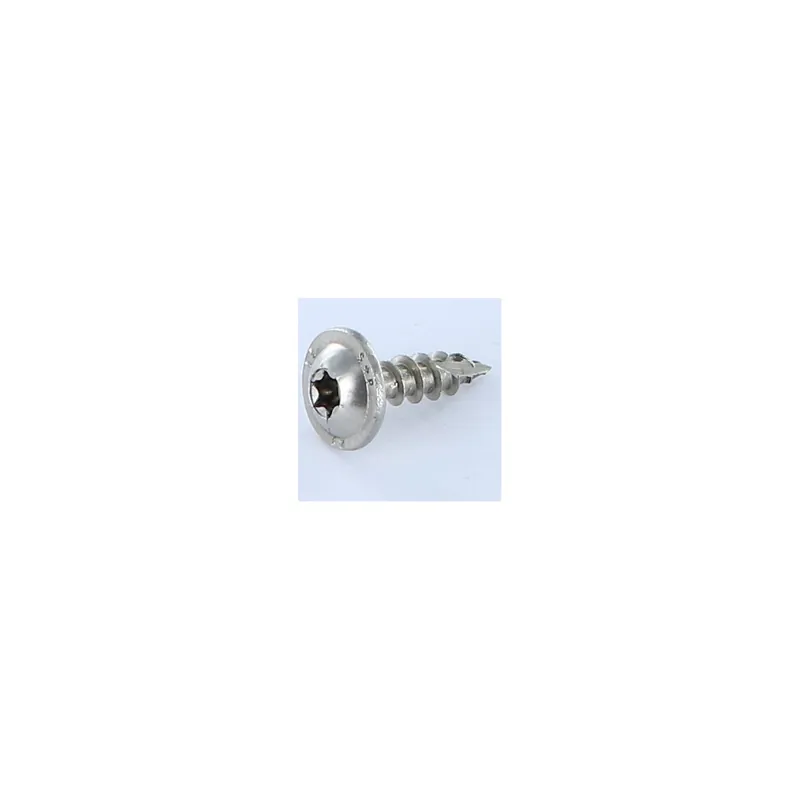 1 x Vis charpente tête disque Inox A2 8X40 Filetage total TORX T40 Diamètre de tête 20