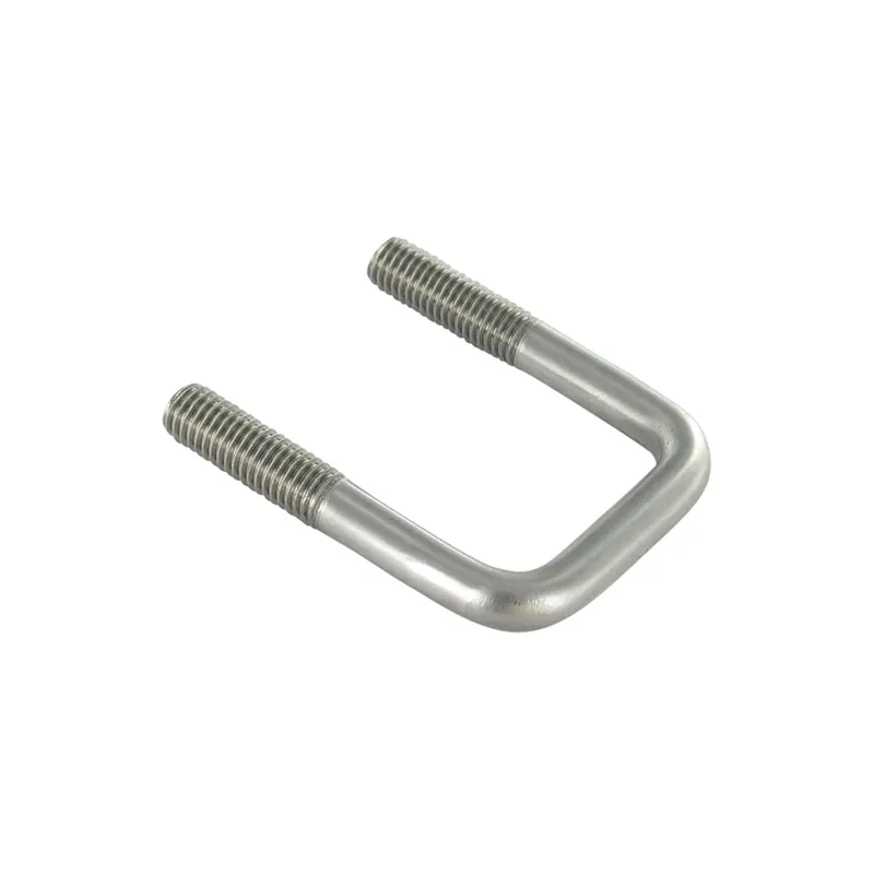 1 x Etrier Fond droit ou plat 60X42X60 M10/30/30 Inox A4