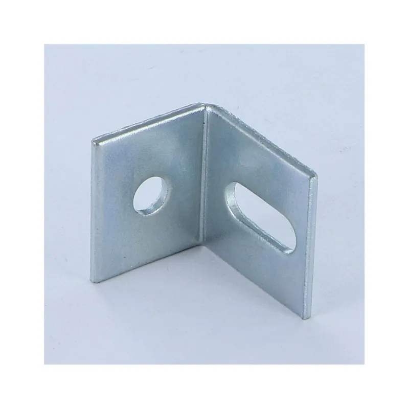 1 x Equerre réglable 21.5X17.5X20 2 Trous Acier zingué