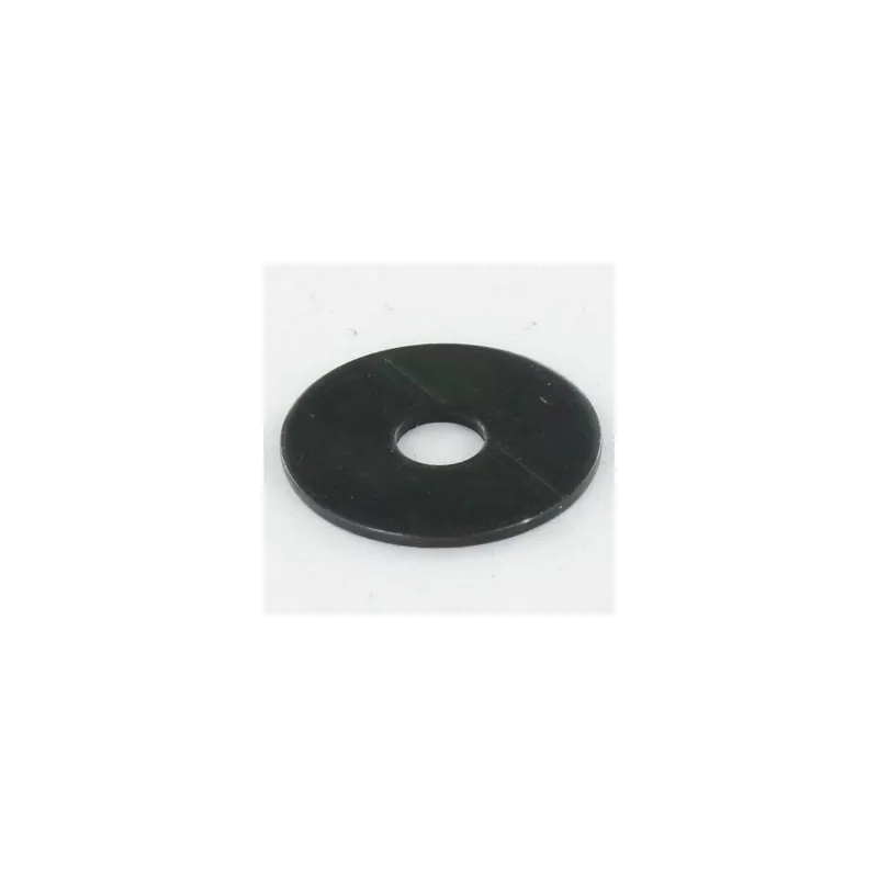 1 x Rondelle 8.2X41X4 Acier brut zingué nickel noir 480 hbs sans rouille rouge - Noir renforcE haute tenue à la
