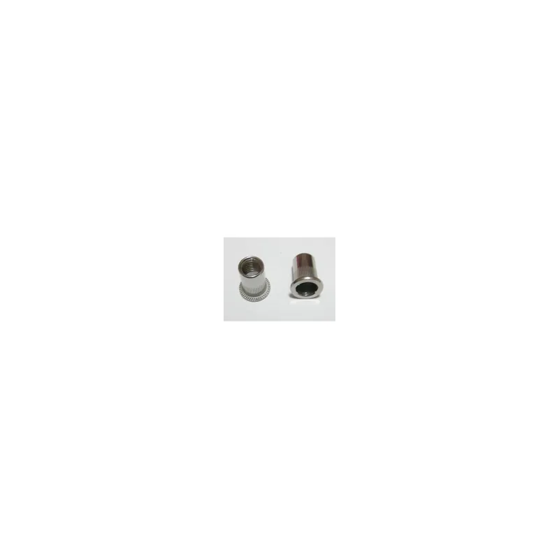 1 x Ecrou à sertir M6X17.5 ALPC 45 Aluminium Epaisseur de serrage 3.1 à 6