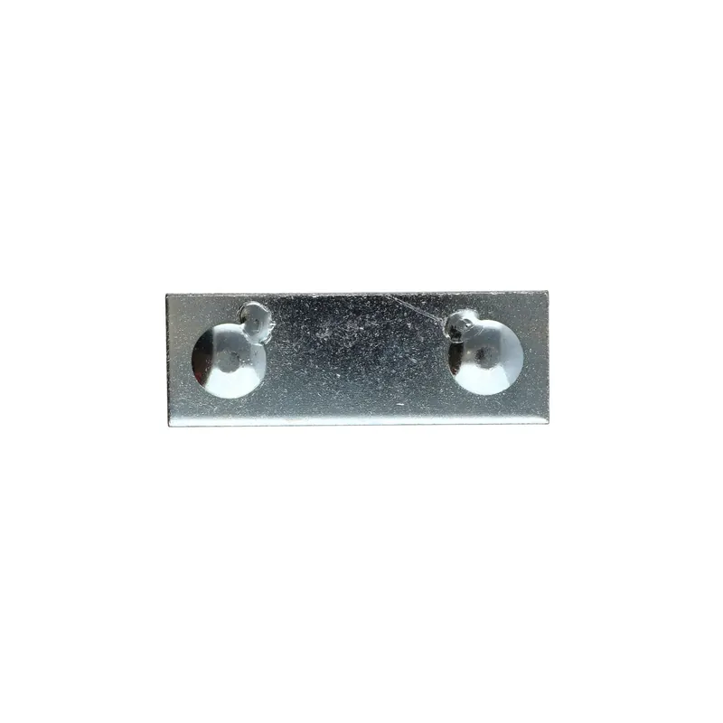 1 x PLAQUETTE 90X32X5 + TRCC JAPY tête ronde collet carré 8X25 Acier zingué