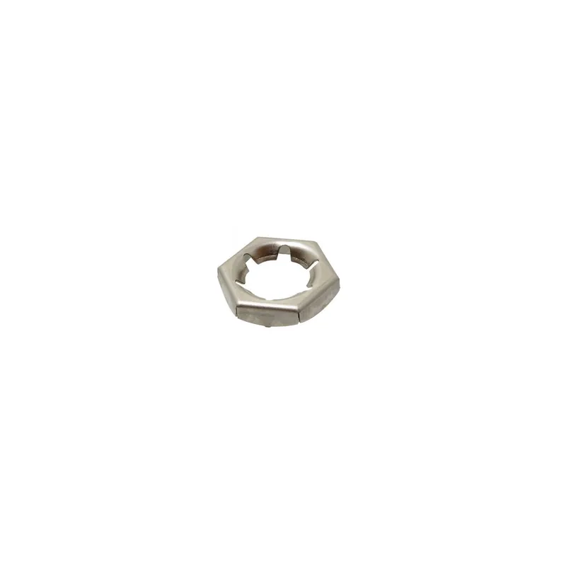 1 x Pal Ecrous autofreinés hexagonaux Inox A2 M6