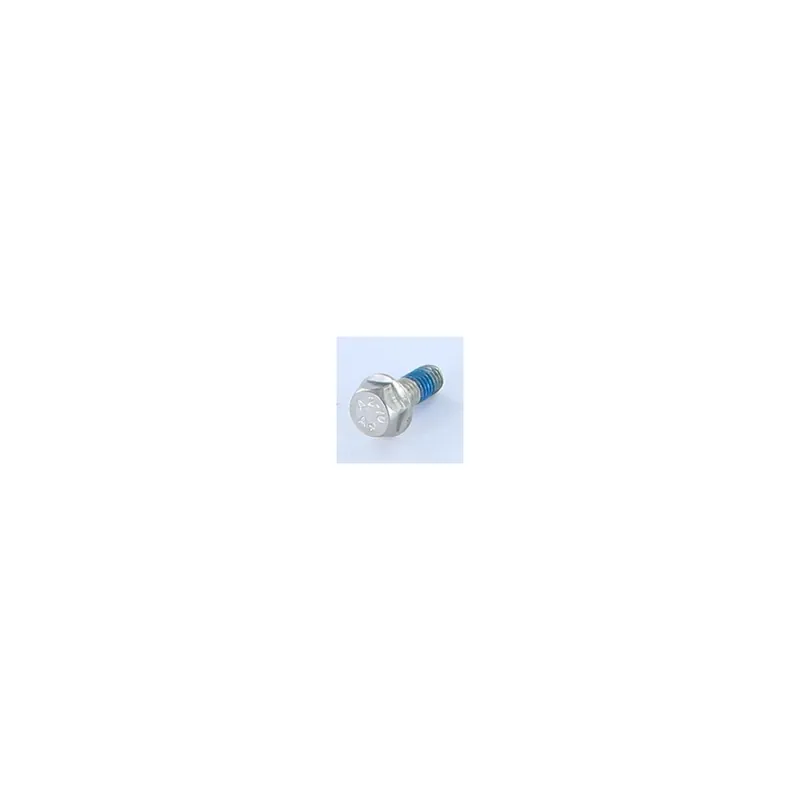 1 x Vis métaux Tête hexagonale TH Embase lisse M5X12 Inox A2 Frein filet
