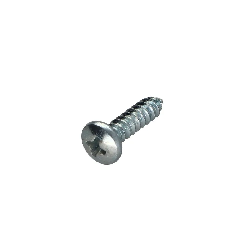 1 x Vis autotaraudeuse Pour Plastique Tête fraisée Phillips n° 0 2.6X10 Acier zingué noir microvis