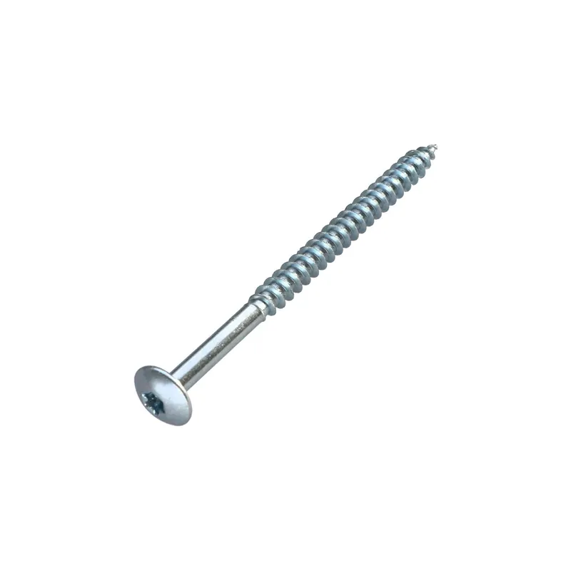 1 x Vis Penture 7X100 Filetée sur 70 TORX T30 zingué cr3 96 hbs sans rouille rouge Pointe antifendage type 17