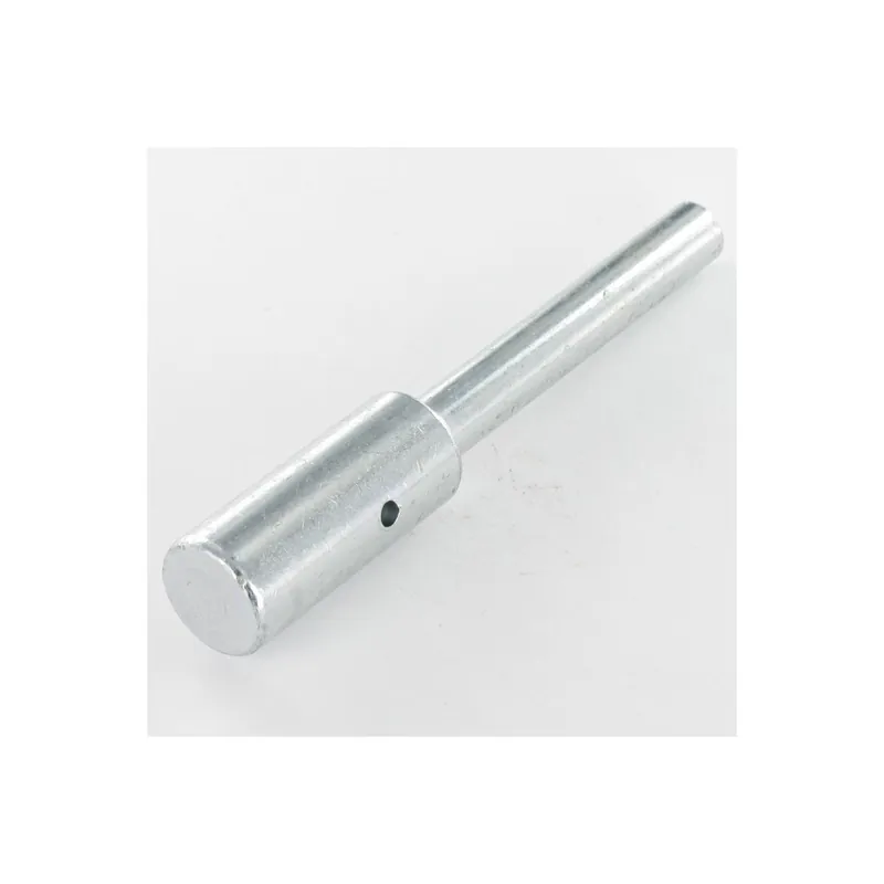 1 x Renfort de piquet pour piscine 20/12X129 Acier zingué 200 Heures brouillard salin sans rouille rouge