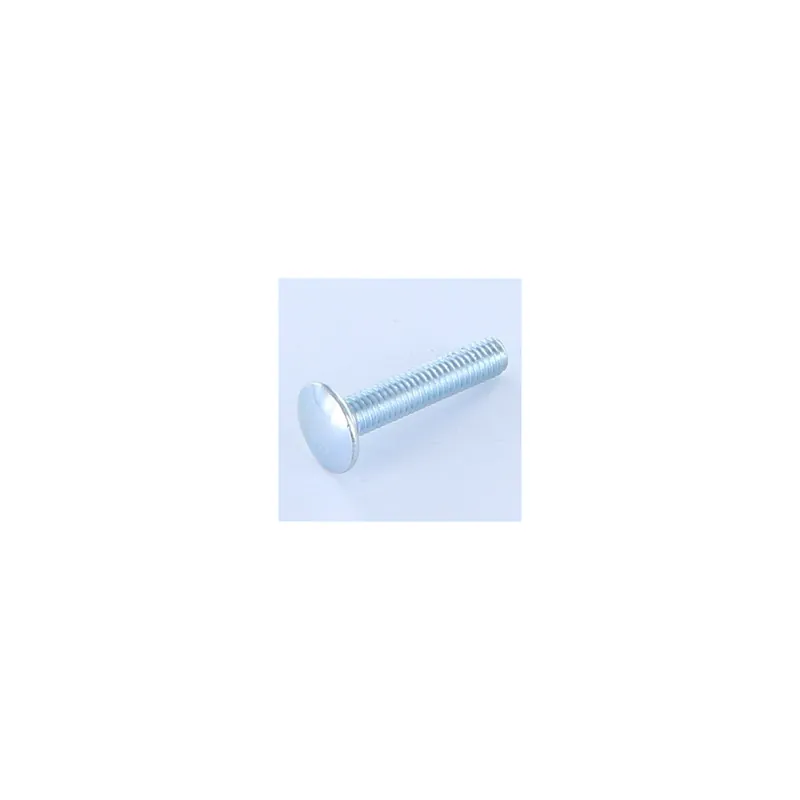 1 x TRCC JAPY tête ronde collet carré M6X20 Collet bas 1.5 Diamètre de tête 13.5 Classe 8.8 Acier zingué