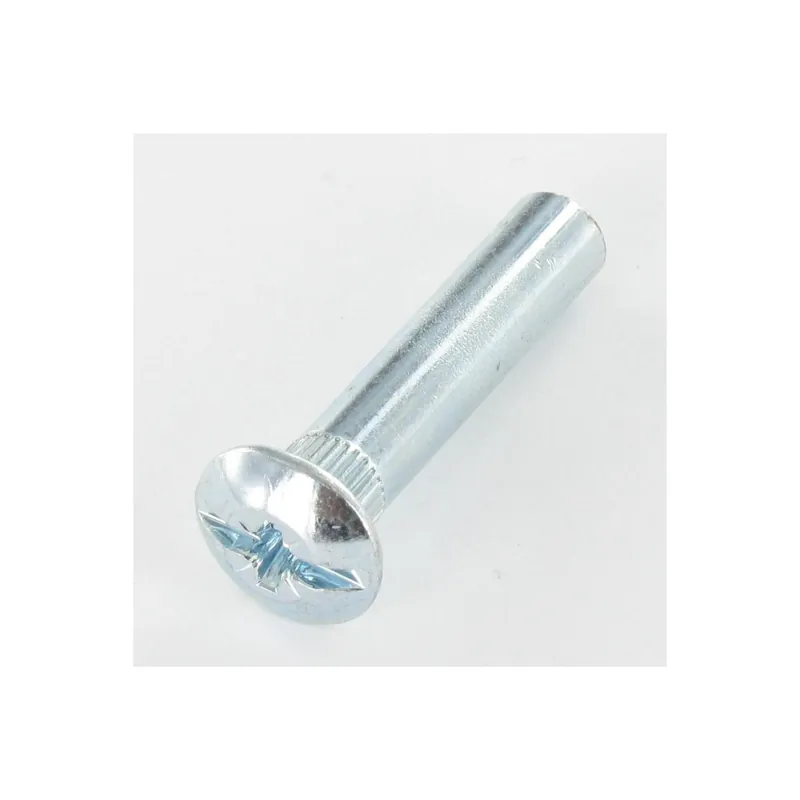 1 x Ecrou Relieur POZI et fendu 8X38 M6X15 Acier zingué