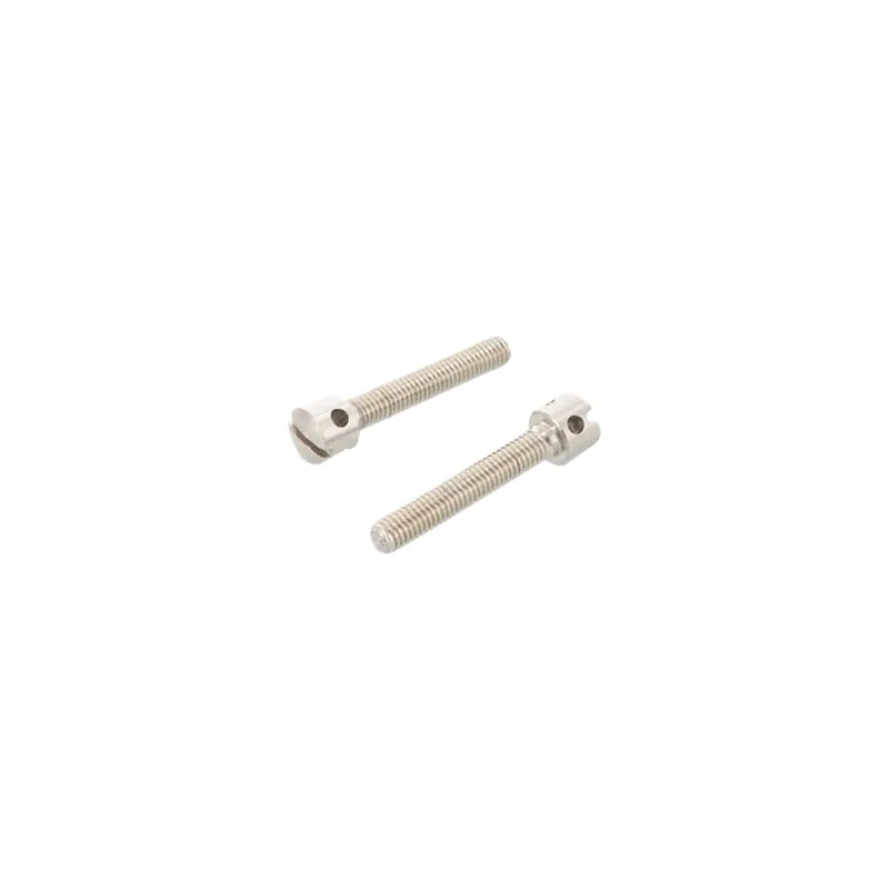 1 x Vis métaux Tête cylindrique TC Percée En Croix 4 Trous Inox A1 3X8 microvis