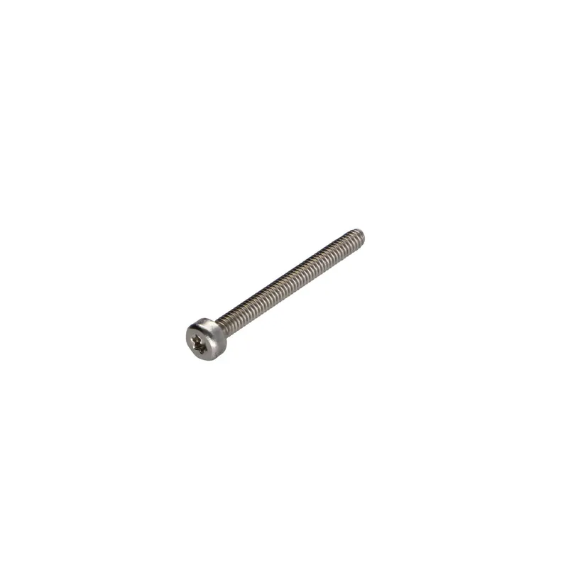 1 x Vis métaux Tête cylindrique TC TORX T8 Inox A2 M2.5X20 Filetée sur 17.5 microvis