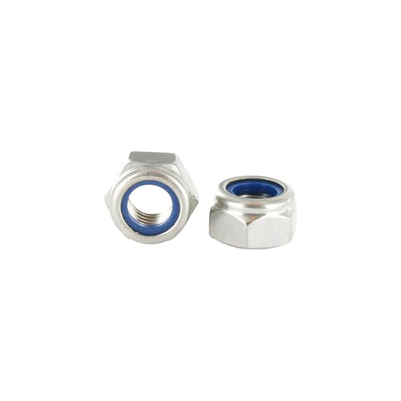 1 x Ecrou frein M12 Pas fin Pas de 150 Inox A2