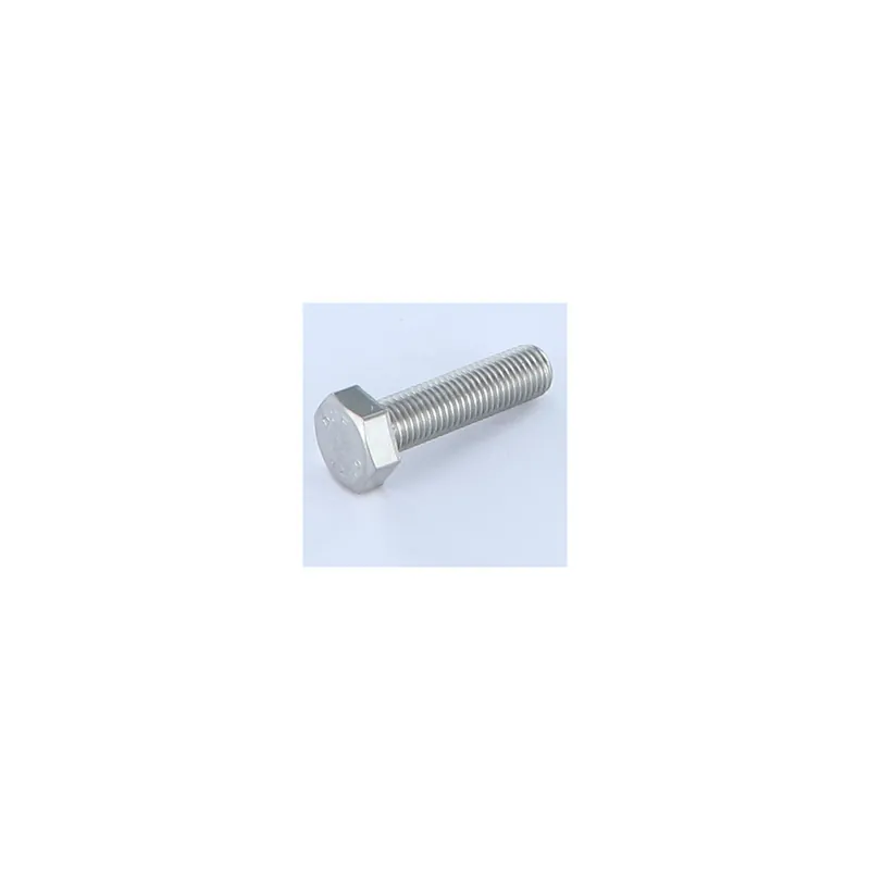 1 x Vis métaux Tête hexagonale TH M8X30 Pas fin Pas de 100 Inox A2