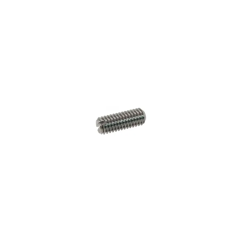 1 x Vis métaux Sans tête Fendue Bout cuvette Inox A2 M4X5