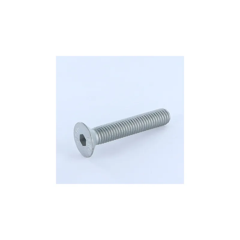1 x Vis métaux FHC tête fraisée empreinte hexagonale creuse 8X45 Filetage total Classe 10.9 acier geomet 500A
