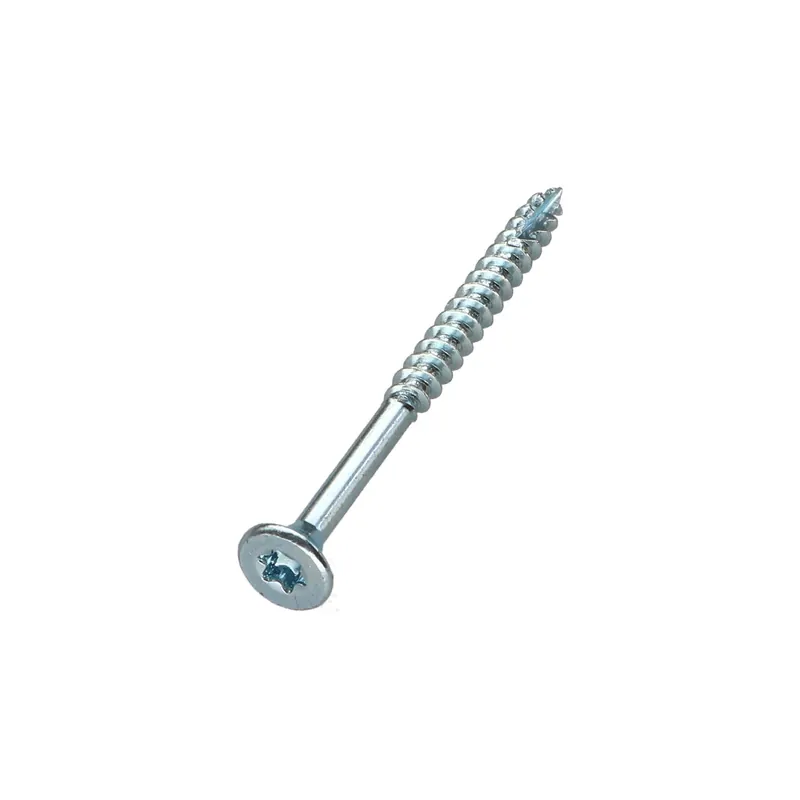 1 x Seau de 385 Vis bois TEKOR 4X50 Tête fraisée TORX T20 Pointe antifendage type 17 Acier zingué