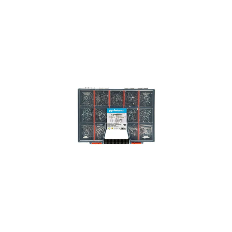 1 x Assortiment de 1020 Cheville Avec Vis