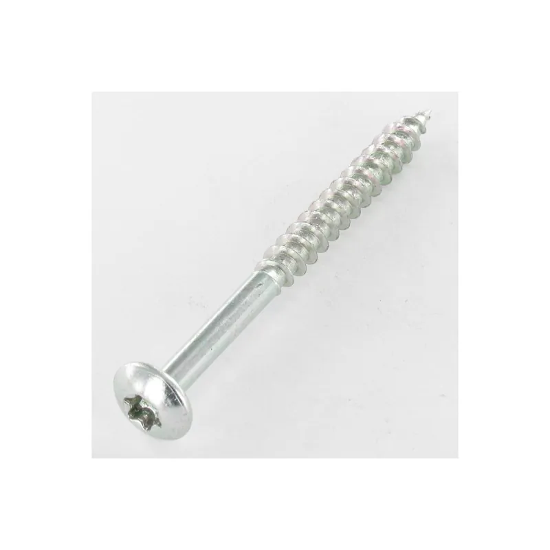 1 x VBA Vis bois agglo Poelier 7X100 Filetée sur 60 TORX T30 Acier zingué 200 Heures brouillard salin sans rouille rouge