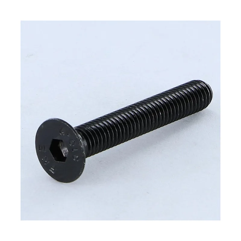 1 x Vis métaux FHC tête fraisée empreinte hexagonale creuse M8X40 Filetage total Classe 10.9 Clé de 5 HC5 Acier