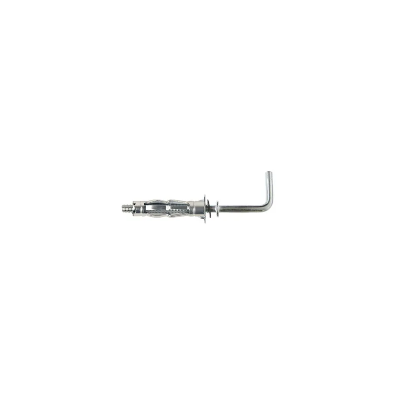 1 x Cheville METAL 4X32 à Gond Acier zingué