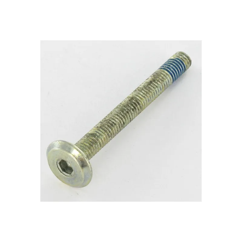 1 x Vis métaux tête plate Clé de 4 HC4 M6X30 Frein filet Acier zingué