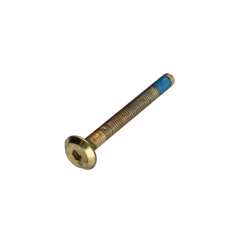 1 x Vis métaux tête plate Clé de 4 HC4 M6X60 Frein filet Acier laitonne