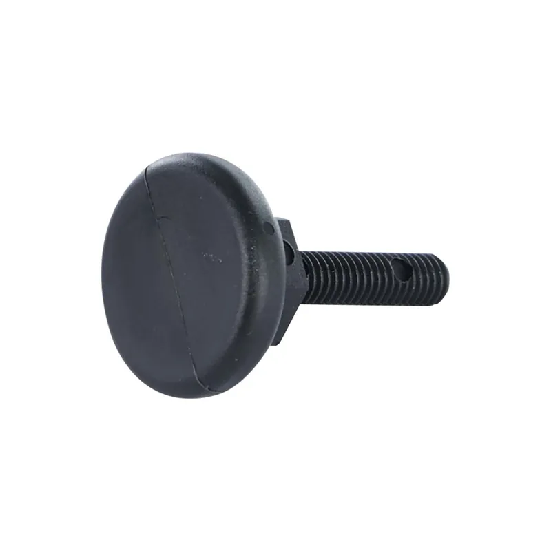 1 x PIED VErin réglable M8X40 Diamètre de tête 30 Nylon