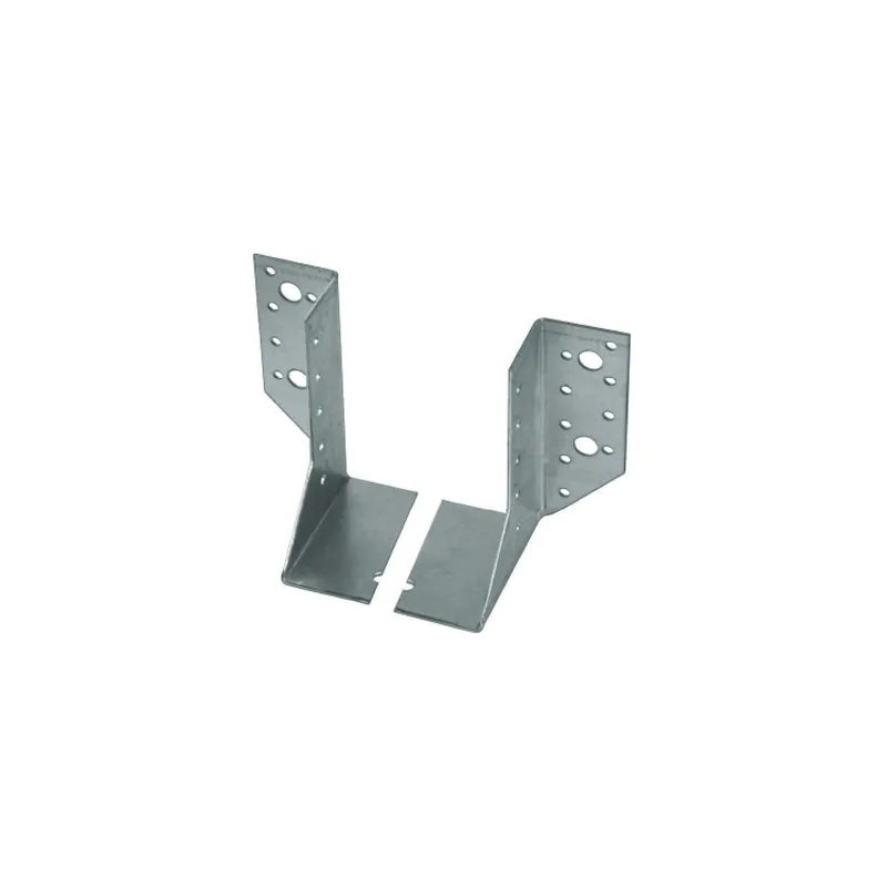 1 x Ensemble 2 Sabot de charpente Gauche Droite Sendzimir 30X150