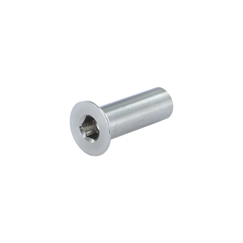 1 x Ecrou Relieur Tête fraisée Clé de 8 HC8 M8 14X40 Inox