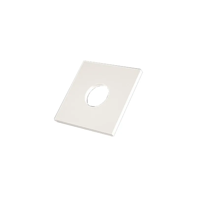 1 x Rondelle Carrée nylon naturel M12X40X4