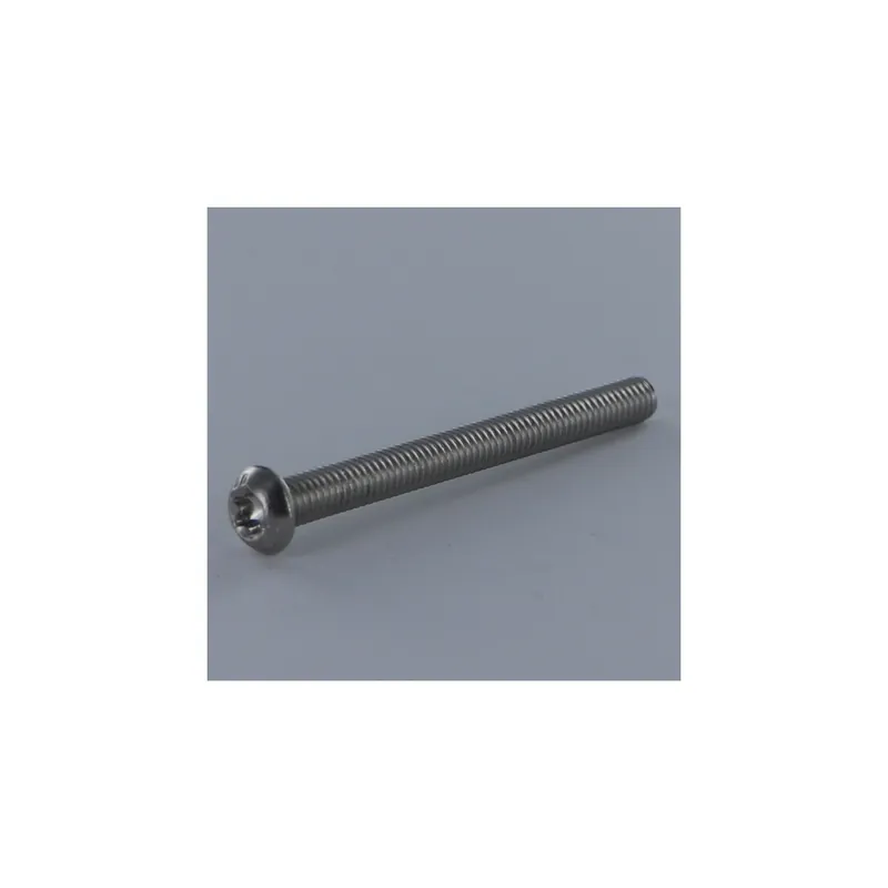 1 x Vis métaux Tête Bombée TORX T30 M6X25 Filetage total Inox A2