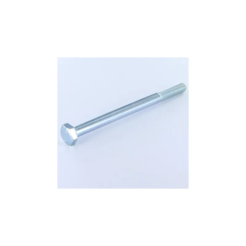 1 x Corps de boulon filetage partiel Tête hexagonale TH M24X160 Classe 10.9 Acier zingué